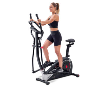 CHRISTOPEIT Crosstrainer - Heimtrainer  2in1 Hybrid - Pulssensoren - AX 6500