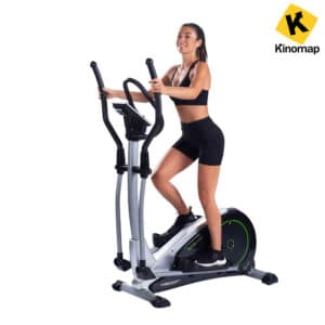 CHRISTOPEIT Crosstrainer Selfpowered - 10kg Schwungmasse - Kinomap - Bluetooth - ECO 2000