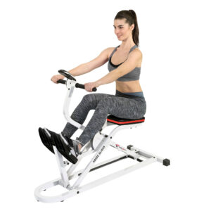 CHRISTOPEIT Horse Glider Ganzkörper-Heimtrainer mit verstellbarem Griff