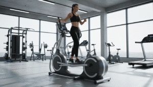 Heckantrieb-Crosstrainer