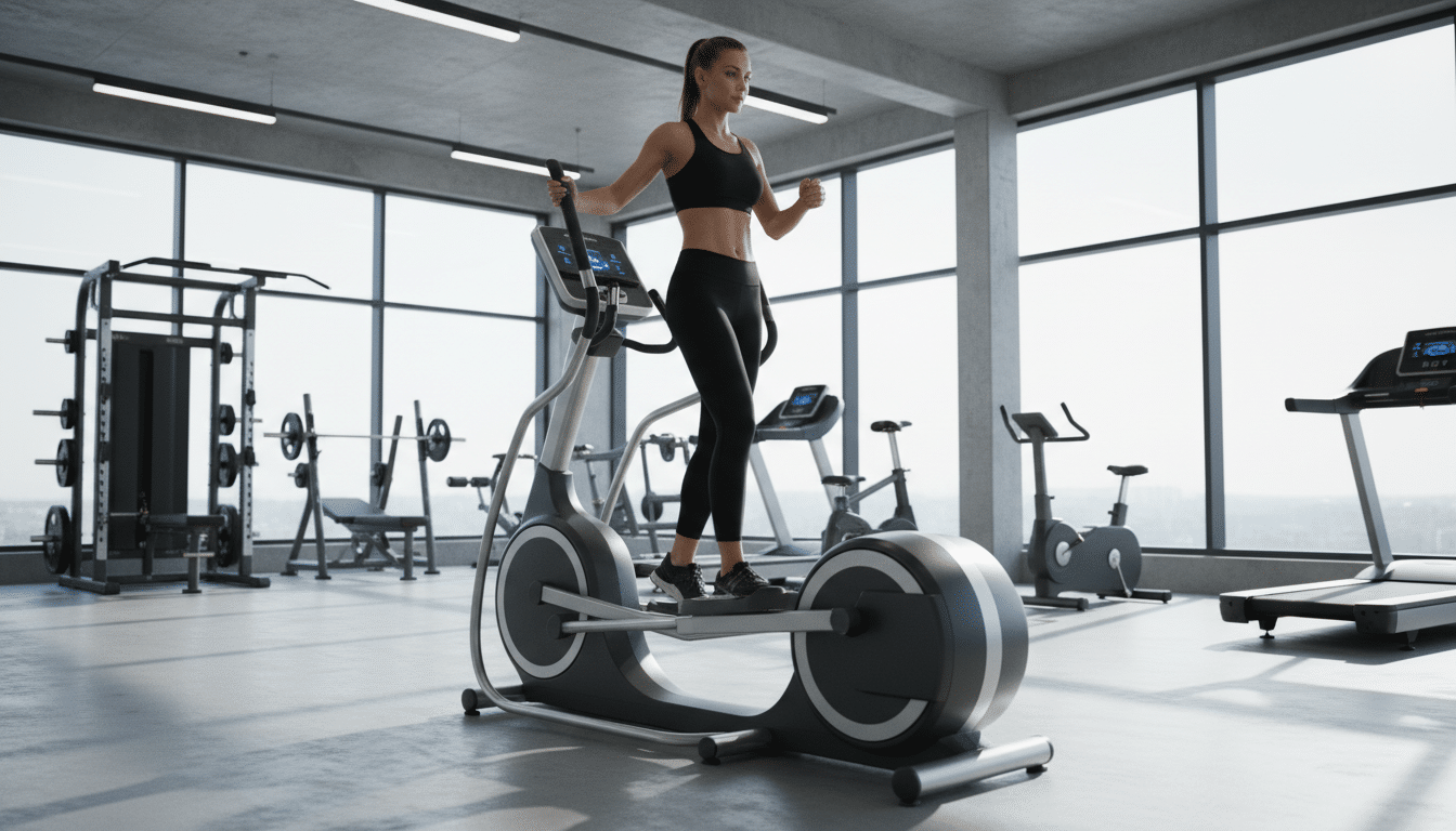 Heckantrieb-Crosstrainer