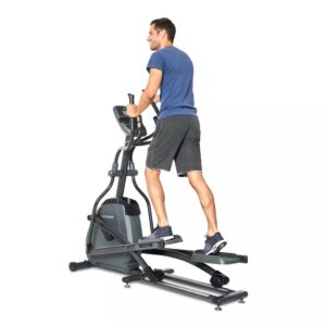 Horizon Fitness Andes 2.0 Ellipsentrainer mit verstärkten und geräuschoptimierten Laufschienen