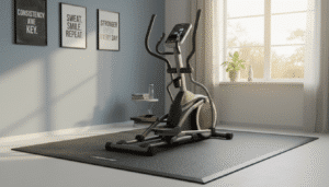 Bodenmatte für Crosstrainer